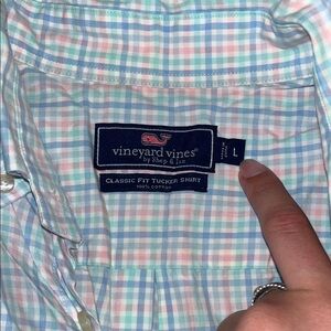 Vineyard Vines Multicolor Checkered Shirt